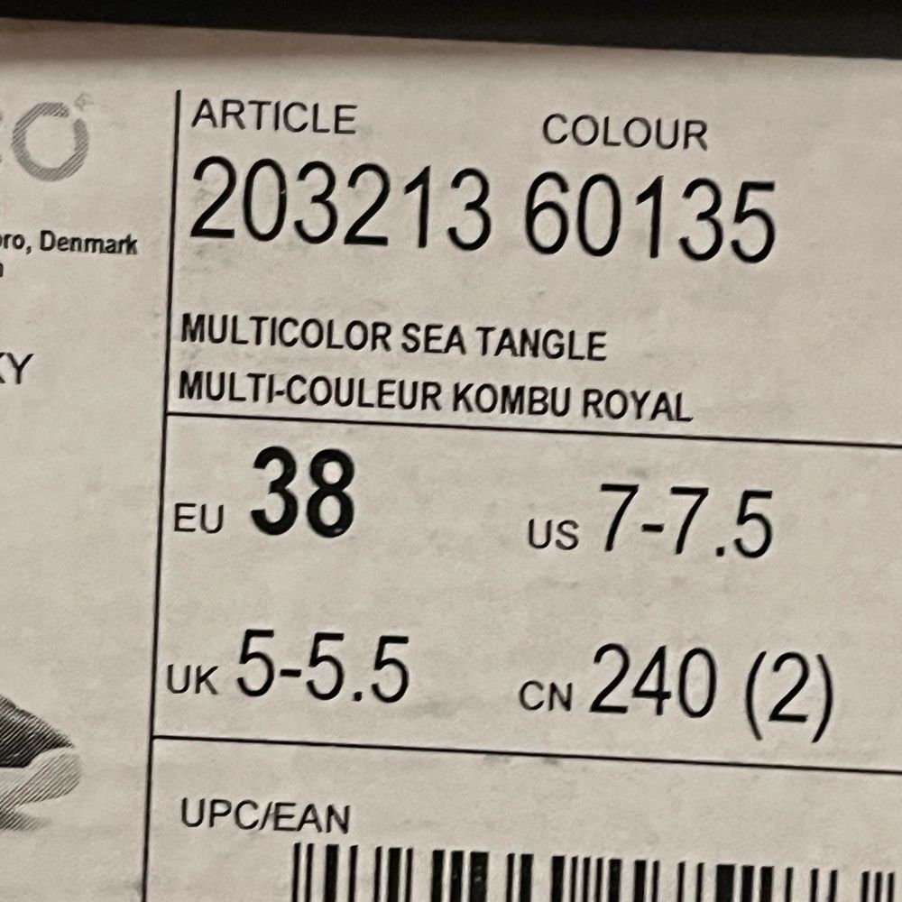ECCO‎ Women's Chunky Fluidform Leather Shoes Preamium Suede Sneaker Size 7 $319 - Picture 3 of 7